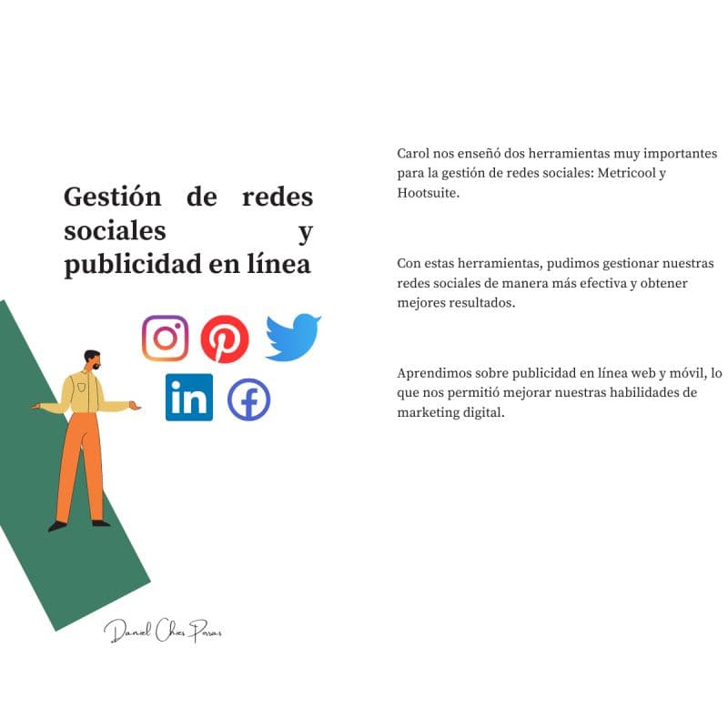 Imagen 5 del post «Ayer CAROLINA SANZ GONZALEZ nos enseñó múltiples herramientas de inteligencias artificiales como de diseño. Y…»