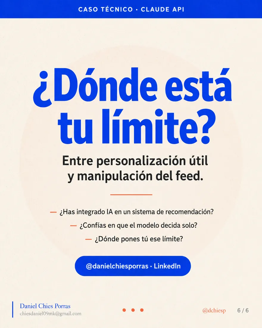 Diapositiva 6 de 6: La decisión que cambió mi red social