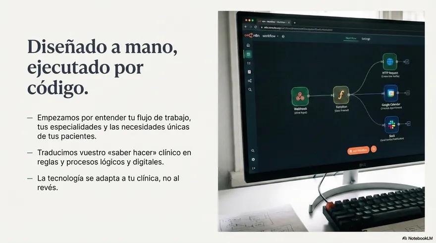 Diapositiva 3 de 6: ¿Tu clínica gestiona pacientes o gestiona papeles?