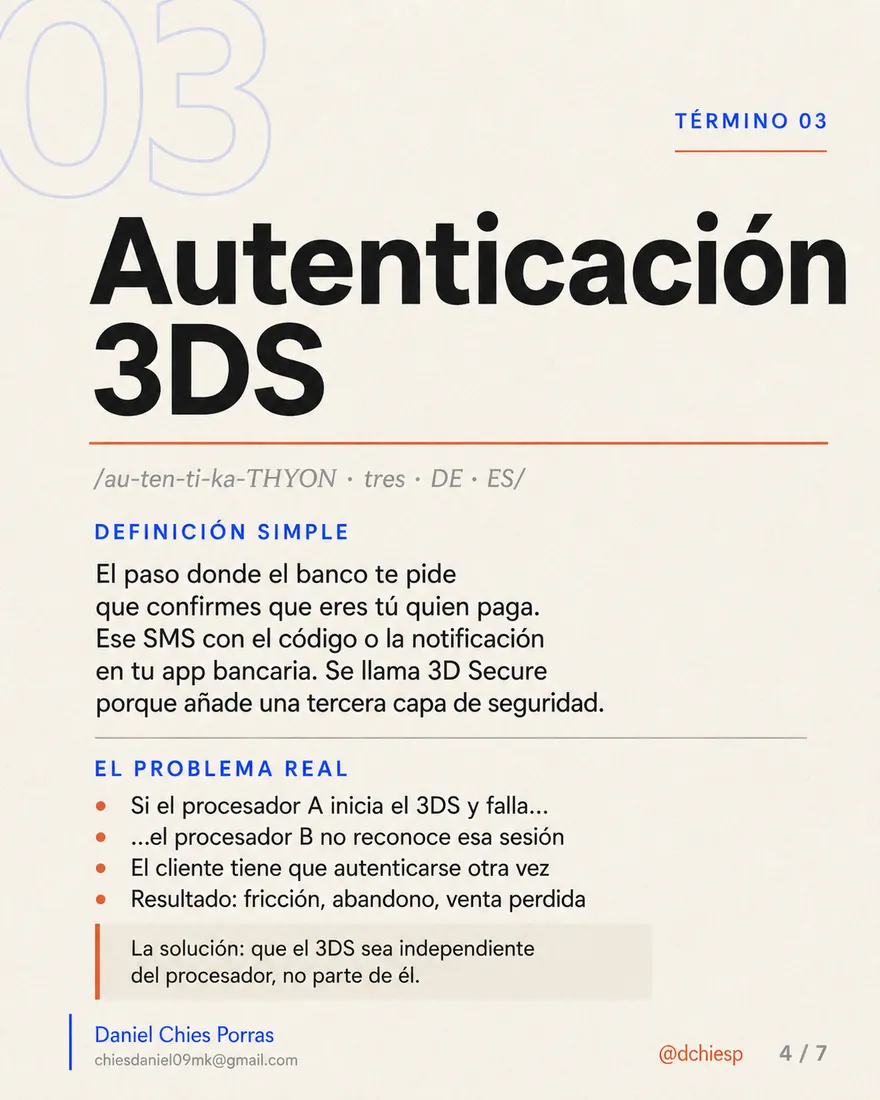 Diapositiva 4 de 7: Orquestación de pagos: lo que nadie te explica