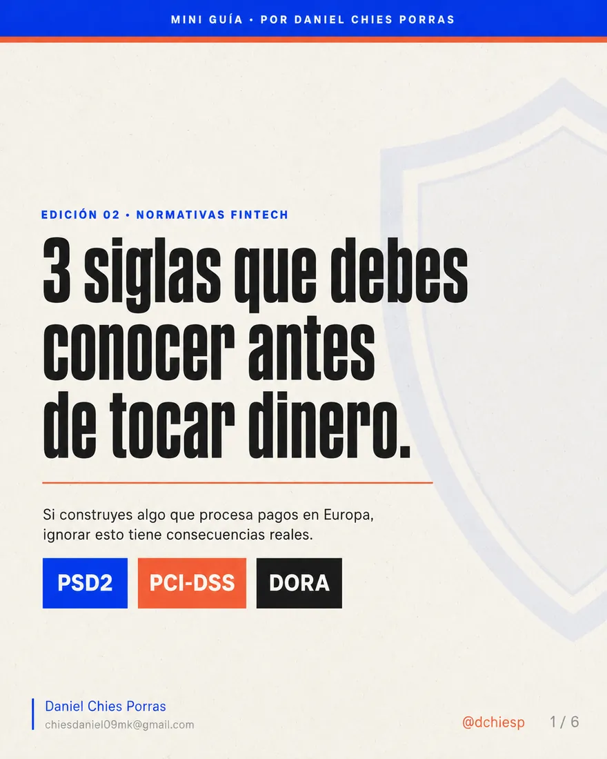 Diapositiva 1 de 6: 3 siglas que debes conocer antes de tocar dinero
