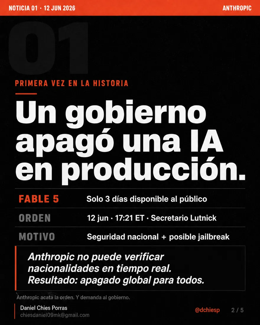 Diapositiva 2 de 3: SEÑAL: 4 noticias de IA y mercados del 14 de junio