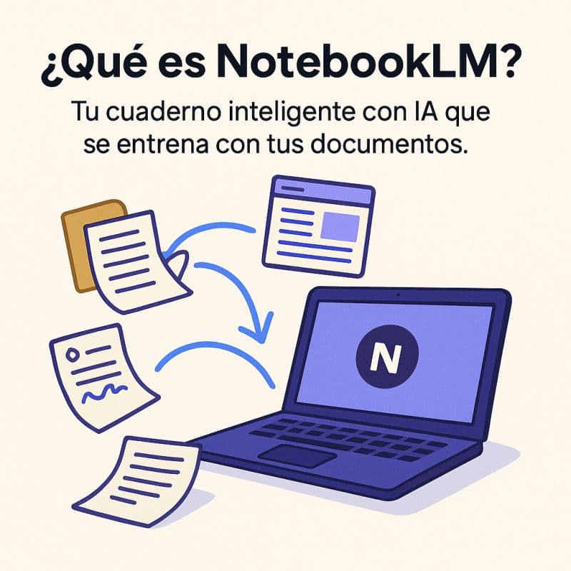 Imagen 2 del post «¿Te imaginas tener un “cuaderno” que lee tus PDFs, webs, Docs y apuntes... y se convierte en tu compañero de…»